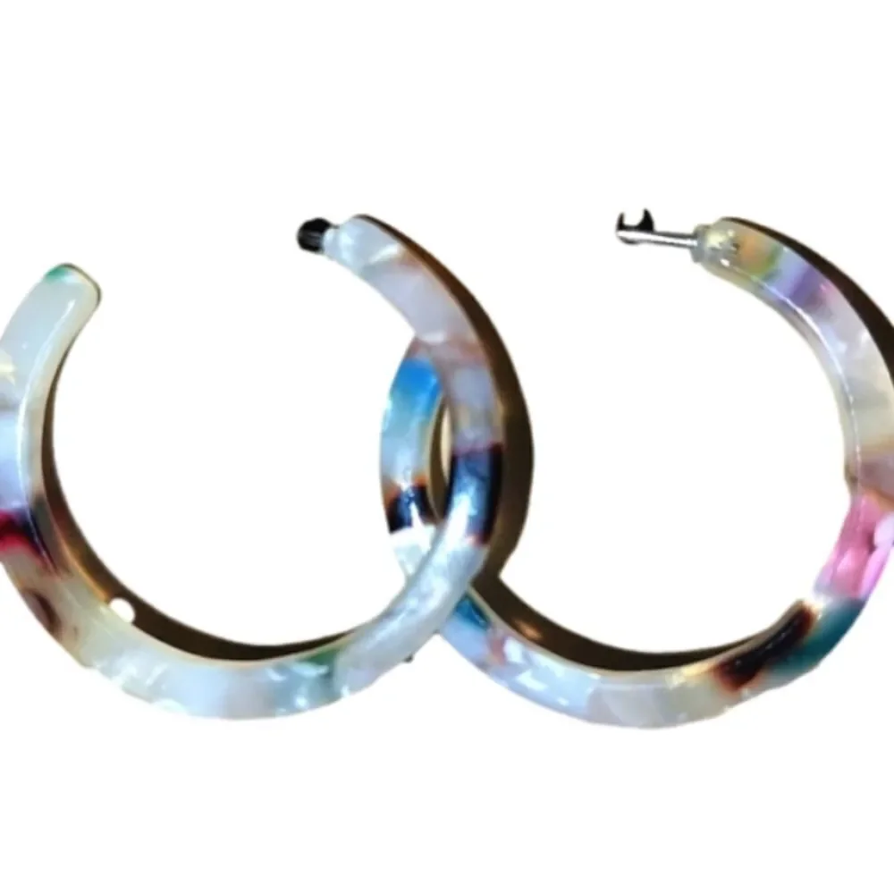 Trendy Acrylic Resin Earrings